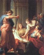 BATONI, Pompeo Achilles at the Court of Lycomedes Spain oil painting artist